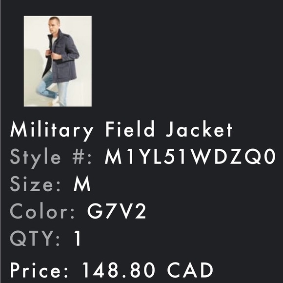 Guess Military Field Jacket (M1YL51WDZQ0) - Picture 2 of 4